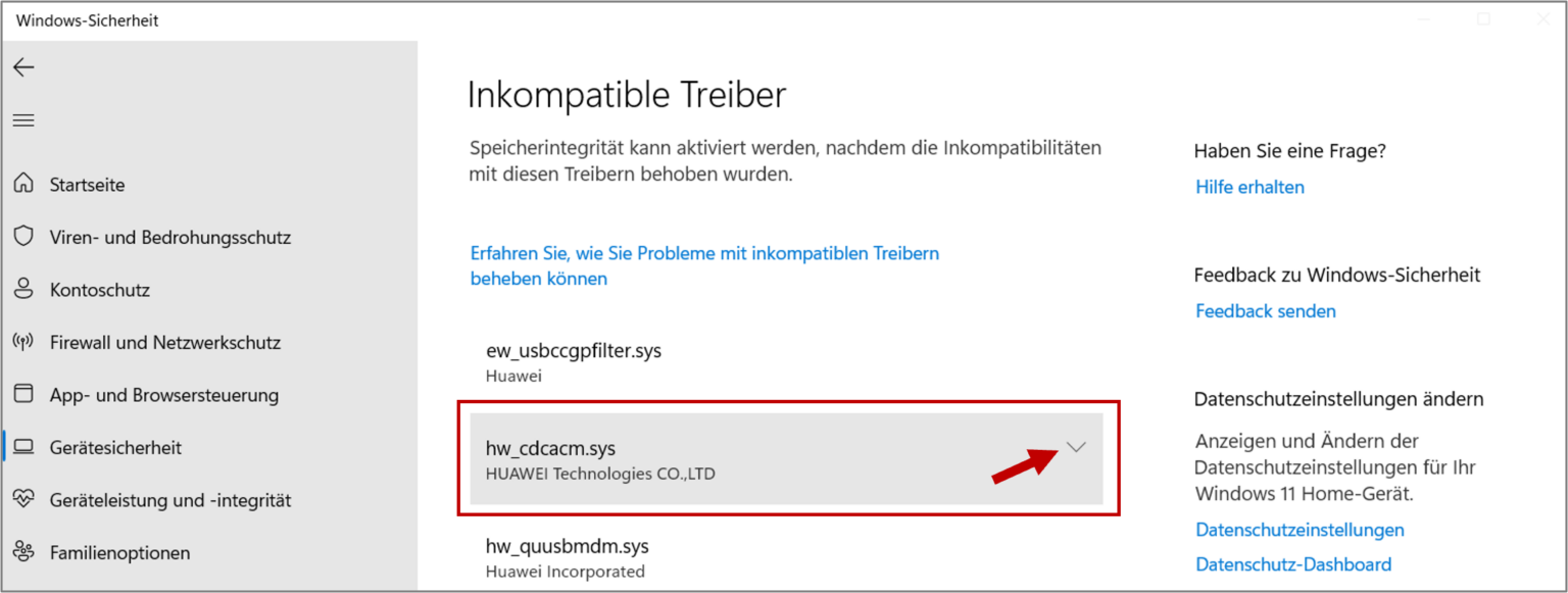 Windows SpeicherIntegrität lässt sich nicht aktivieren itfeed